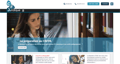 Desktop Screenshot of centredeformationjuridique.com