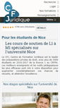 Mobile Screenshot of nice.centredeformationjuridique.com
