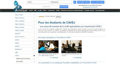 Desktop Screenshot of cavej.centredeformationjuridique.com