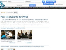 Tablet Screenshot of cavej.centredeformationjuridique.com